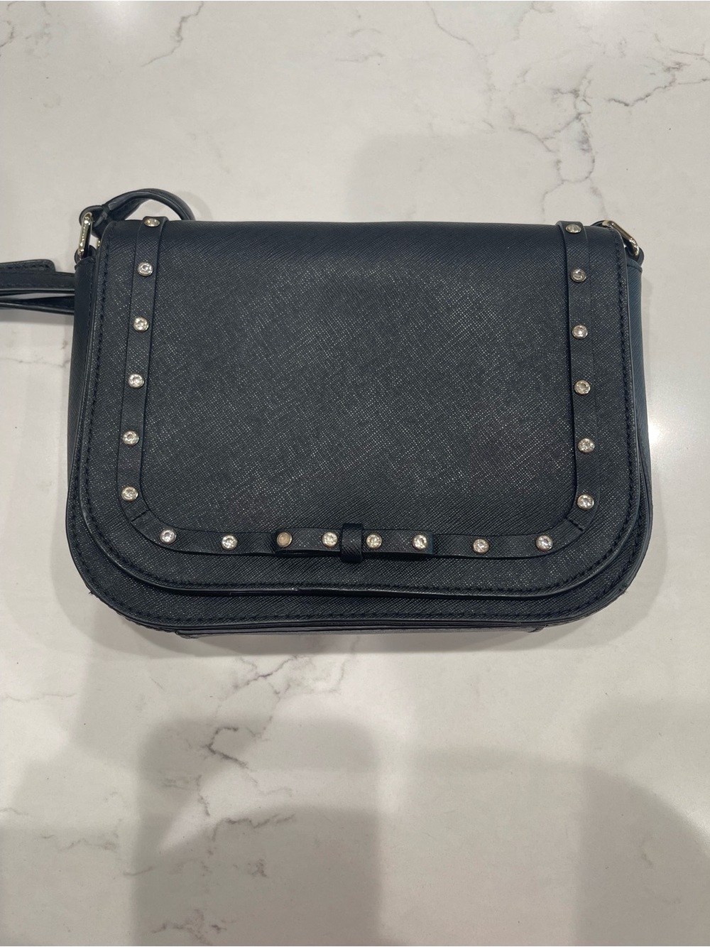 kate spade Black Studded Crossbody Bag